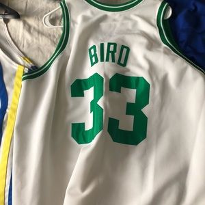 Authentic Mitchell and Ness Larry Bird Jersey